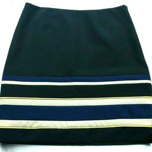 White House Black Market Pencil Skirt 6 Colorblock